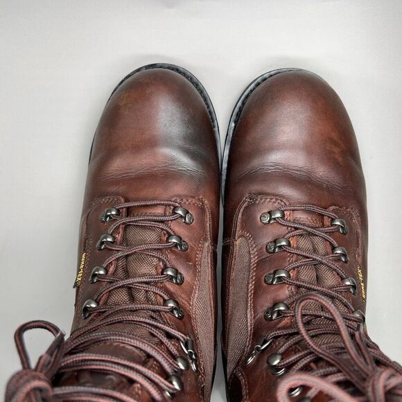 Rocky Ranger Boots Men's 12 Brown Leather Gore-Tex Insulated Vibram Waterproof - Picture 9 of 14